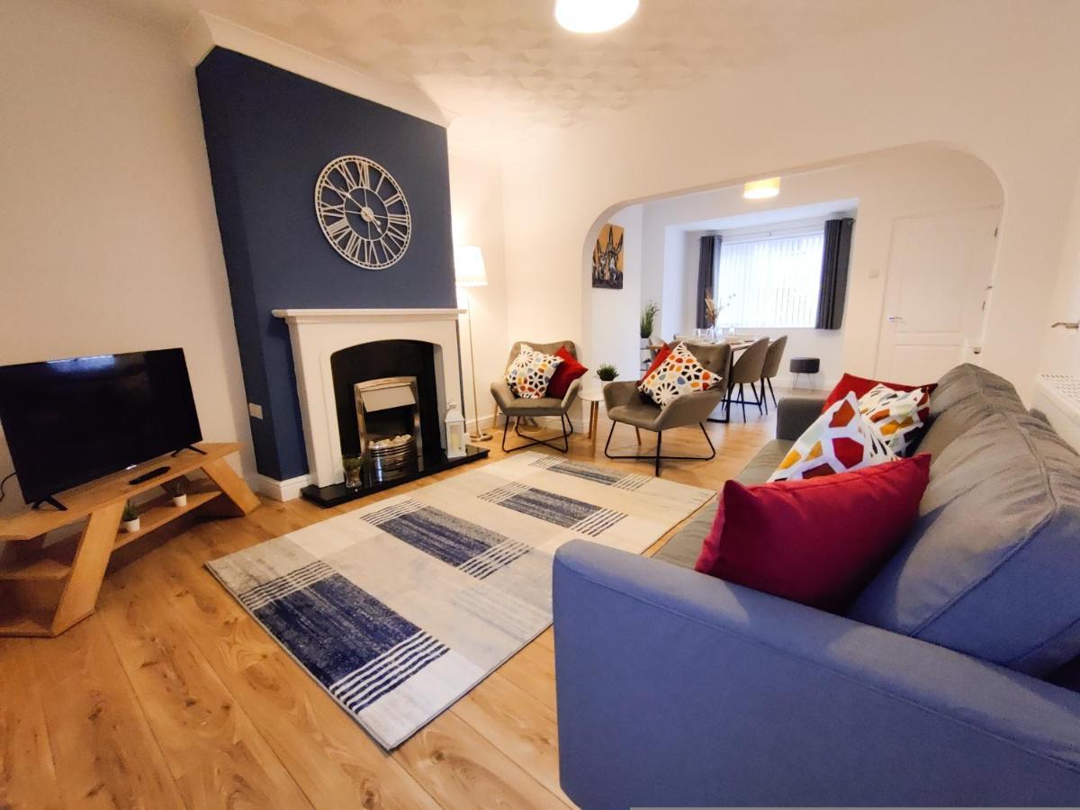 3Br-St Johns Hse-Free Parking-Workers-Kitchen-Wifi-Dog Friendly Apartment Doncaster Bagian luar foto